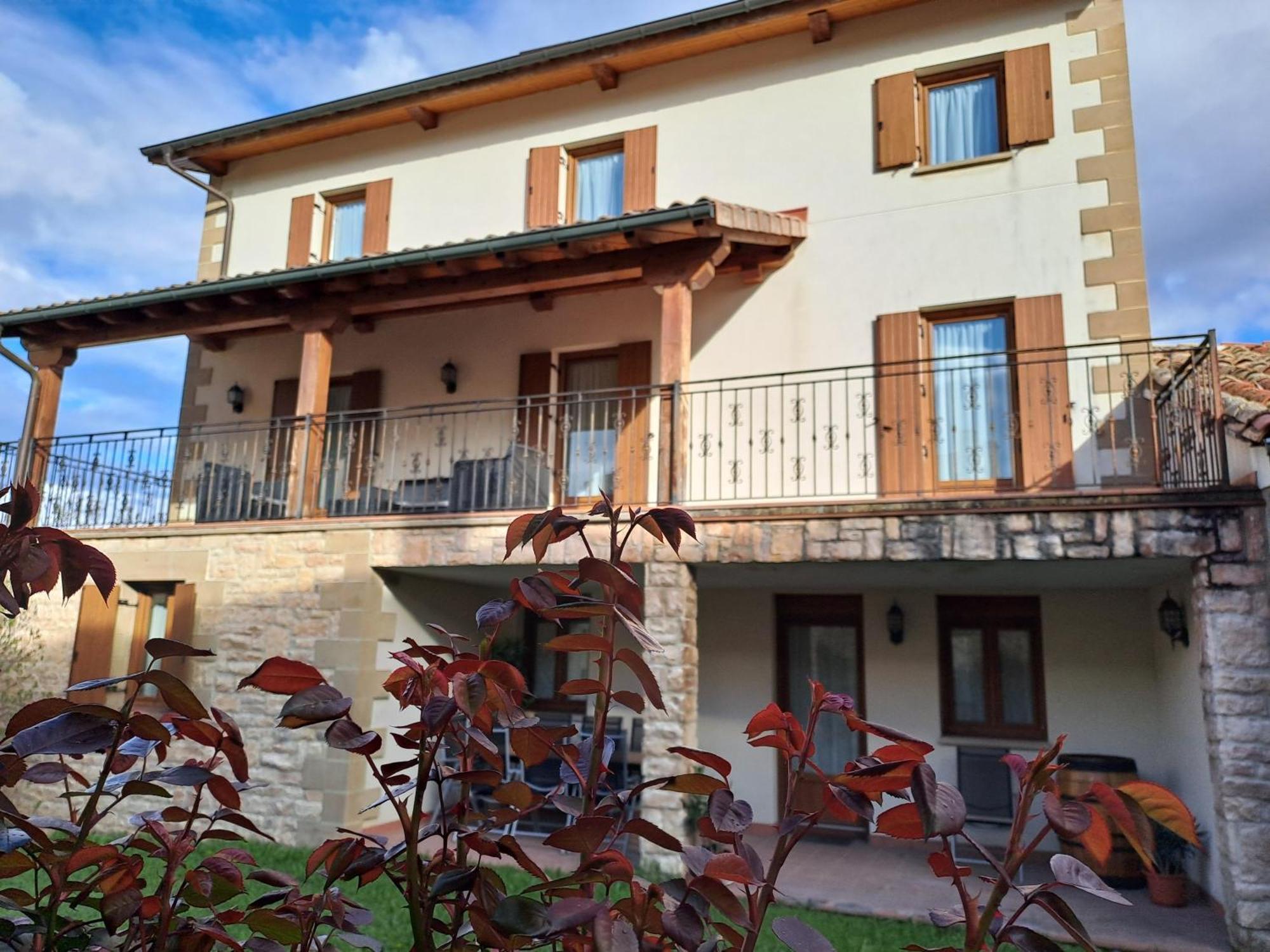 Casa Rural Torreblanca Urroz Exterior foto