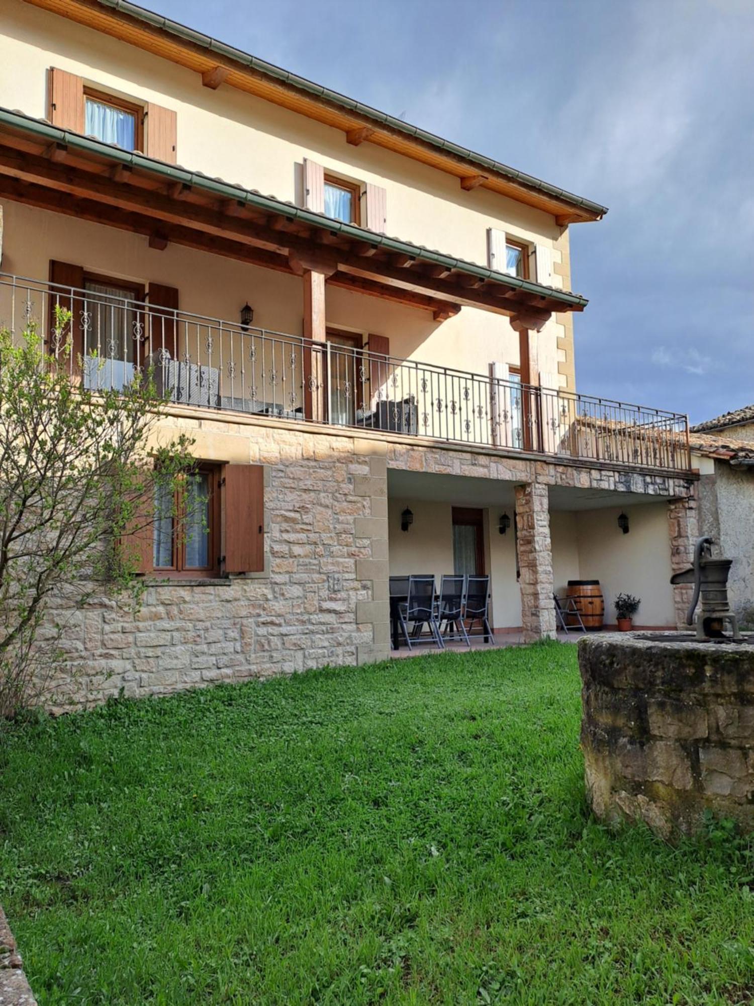 Casa Rural Torreblanca Urroz Exterior foto